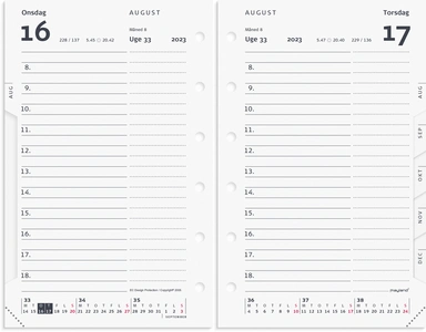Mini dagkalender refill 2023 