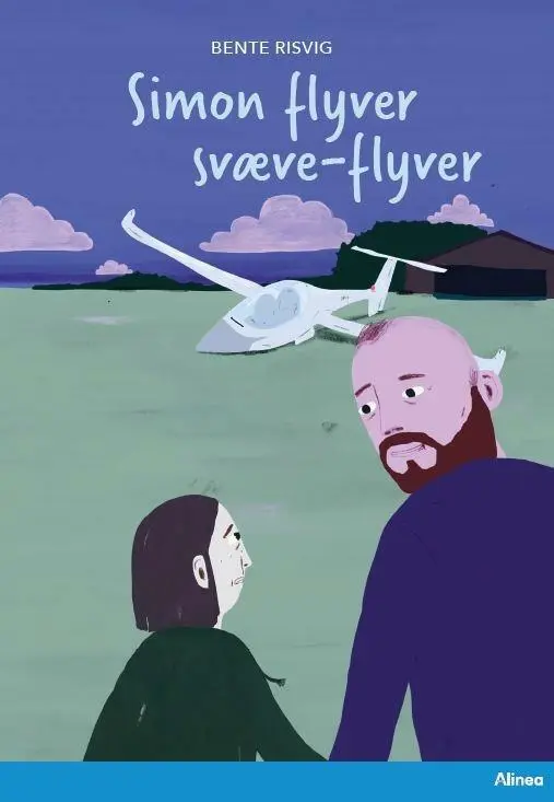 Billede af Simon flyver svæveflyver, blå læseklub