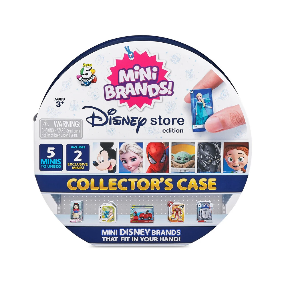 Billede af 5 Surprise Disney Store Mini Brands Collectors Case