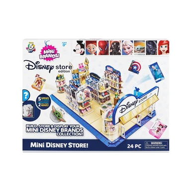5 Surprise Mini Brands Mini Disney Store Playset
