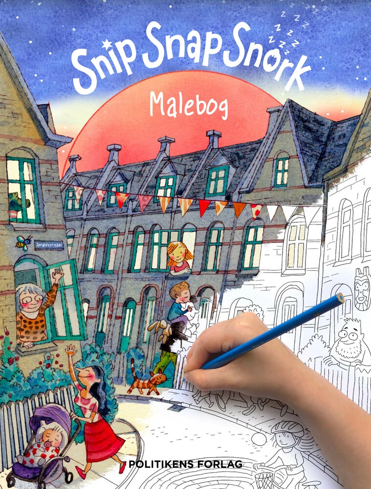 Billede af Snip Snap Snork Malebogen