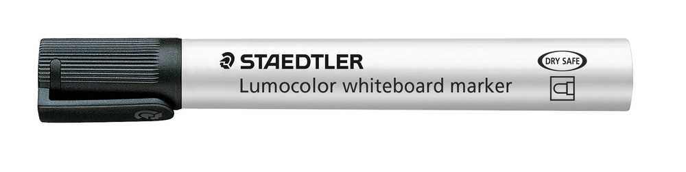 Staedtler Lumocolor, whiteboard marker, rund 2,0 mm spids, sort