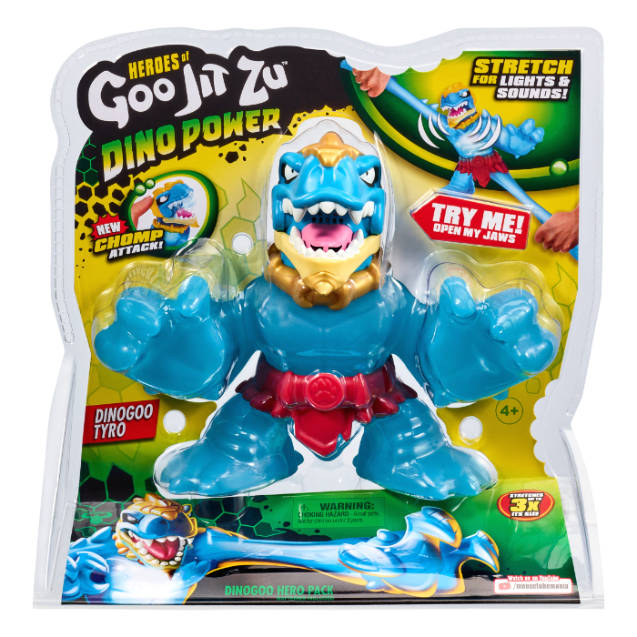 Heroes Of Goo Jit Zu Figur - Dino Power - Dinogoo Tyro