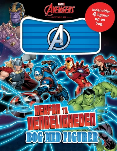 Marvel Avengers - Bog med figurer