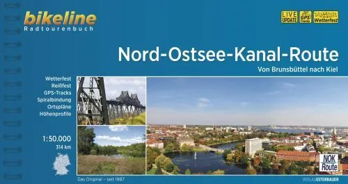 Billede af Nord-Ostsee Kanal-Route von Brunsbüttel nach Kiel, Bikeline
