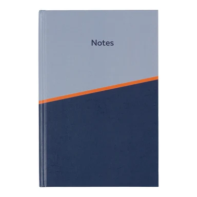 Notesbog A5 linjeret med 80 sider