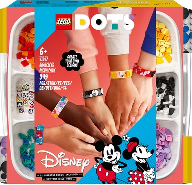 41947 LEGO Dots Mickey og Venner Armbånd-megapakke