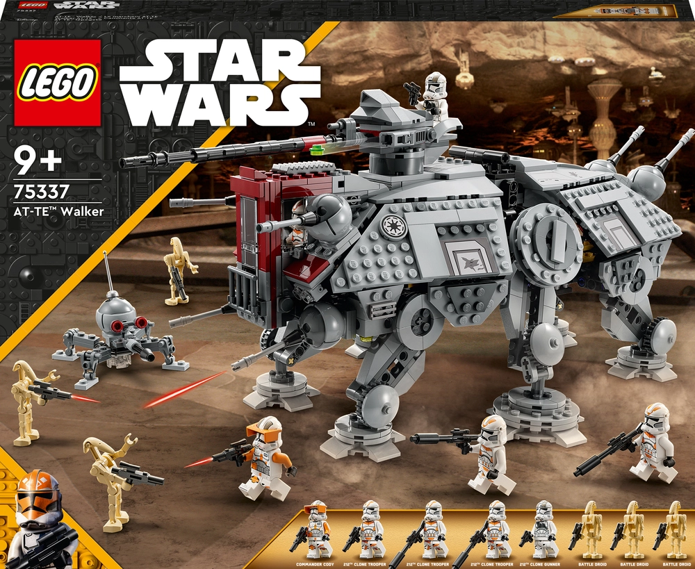 75337 LEGO Wars AT-TE-ganger | LEGO Bog & idé