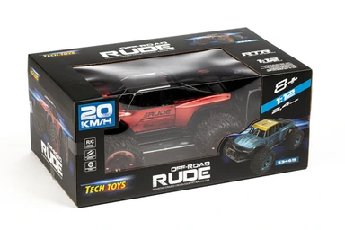 RC Rude Off-Road metal rød