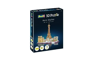 3D Puslespil Paris Skyline