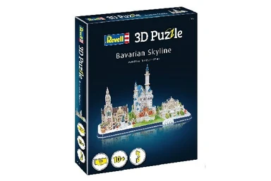 3D Puslespil Bavarian Skyline