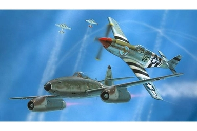 Combat Set Me262 & P-51B 