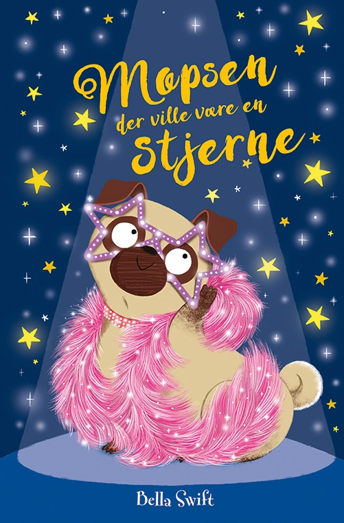 Billede af Mopsen, der ville være en stjerne