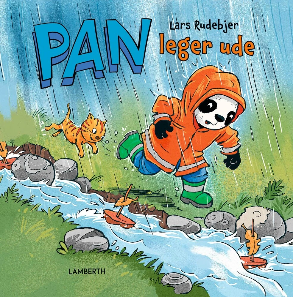 Billede af Pan leger ude
