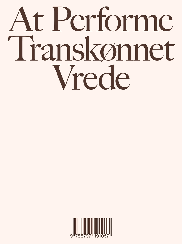 Billede af At performe transkønnet vrede