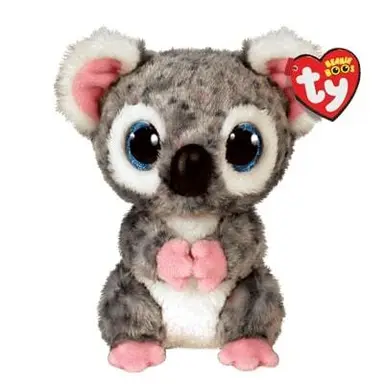 Ty Beanie Boos Karli grå koala 15,5 cm
