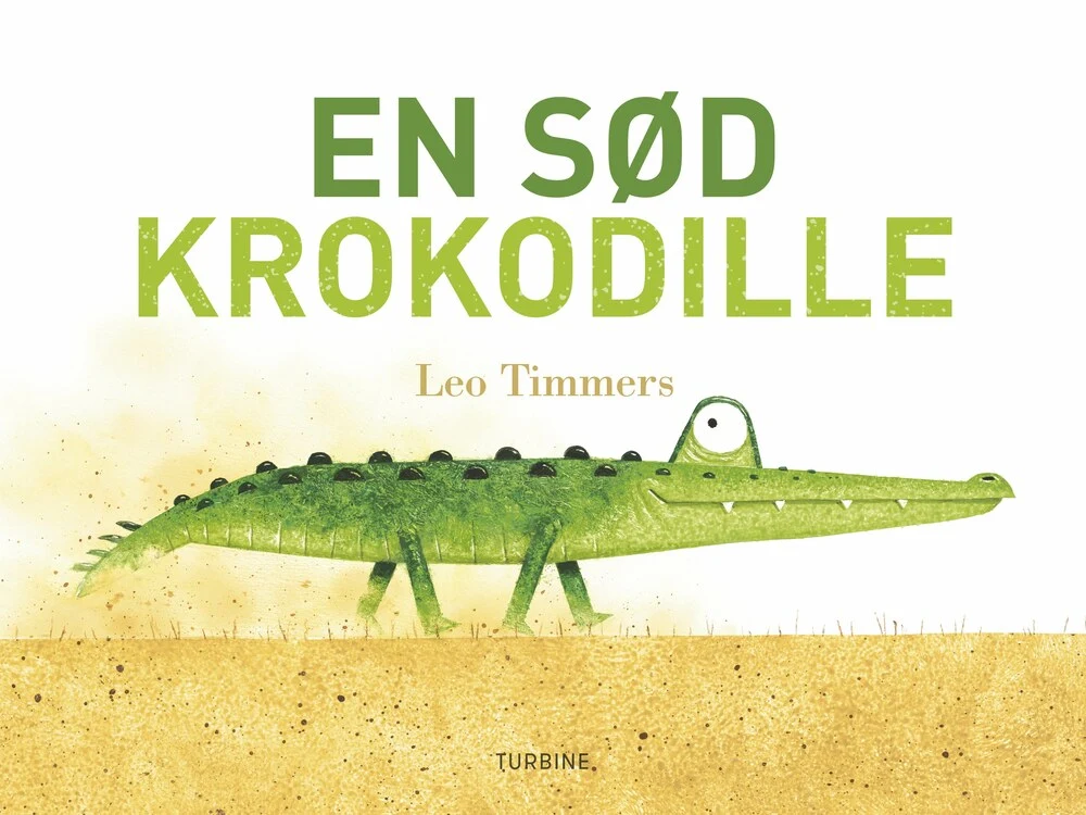 Billede af En sød krokodille