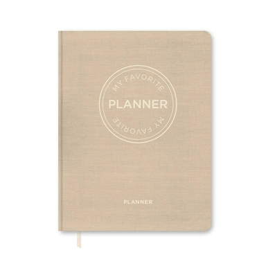 MY FAVORITE PLANNER Dateret 23 / Lys Beige