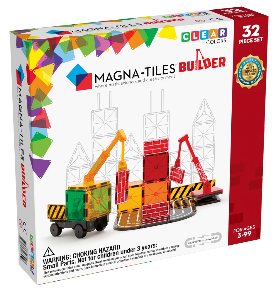 15: Magna-Tiles Builder 32 stk.