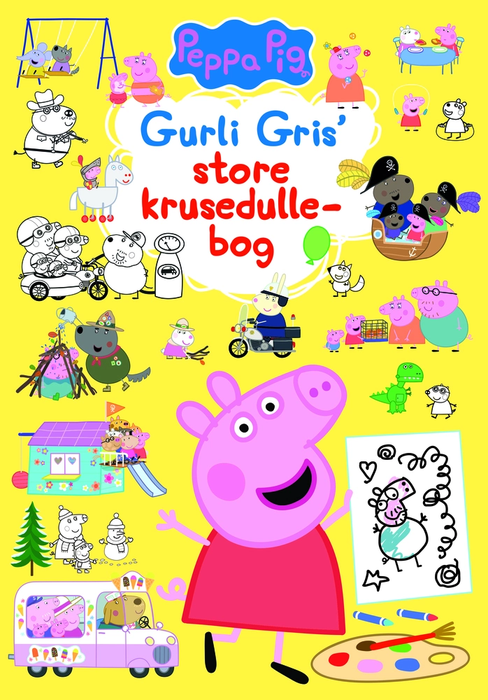 Billede af Peppa Pig - Gurli Grisâ store krusedullebog
