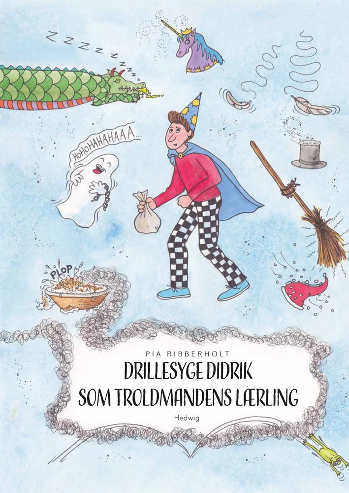 Billede af Drillesyge Didrik som troldmandens lærling