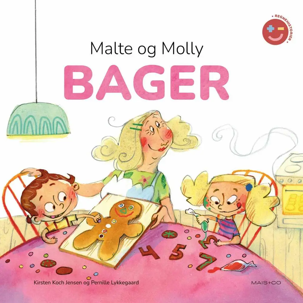 Billede af Regnehistorier: Malte og Molly bager