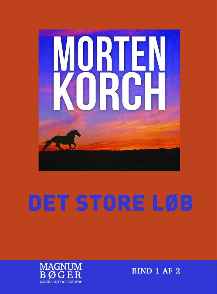 Billede af Det store løb (Storskrift)