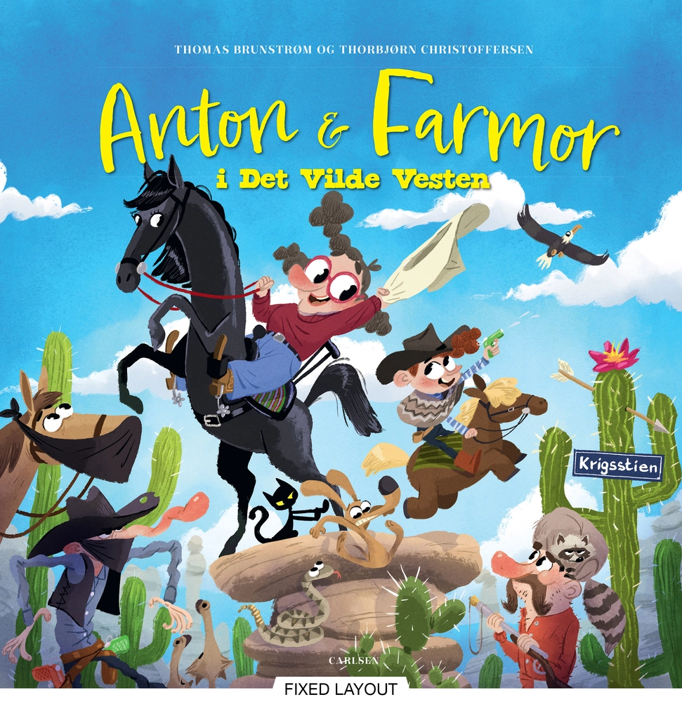 Anton og farmor i Det Vilde Vesten