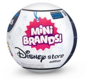 5 Surprise Disney Store Mini Brands