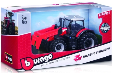 Massey Ferguson 8740S traktor med frontlæsser 10 cm 