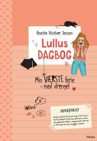 Lullus dagbog 1 - Min værste ferie - med drenge!, Rød Læseklub