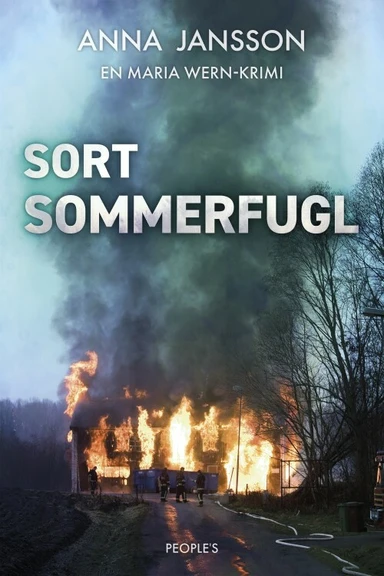 Sort sommerfugl