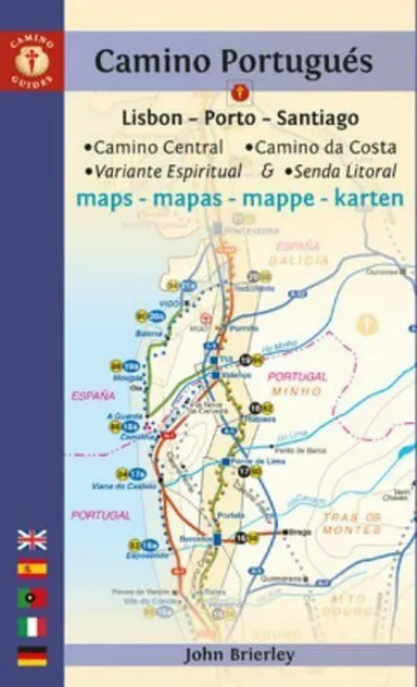 Camino Portugues, Camino Central - Camino da Costa Maps: Lisbon - Porto - Santiago
