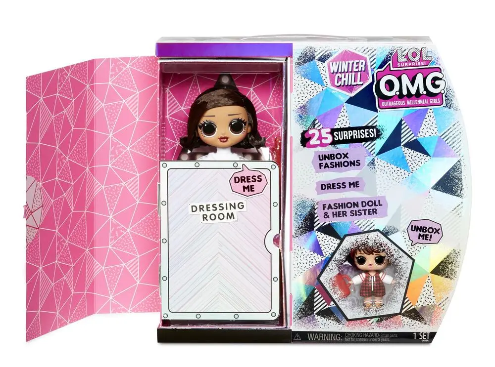 L.O.L. Surprise! OMG Winter Chill Camp Cutie Doll