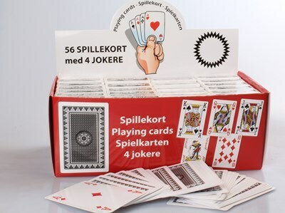 Spillekort med 4 jokere Spil | Bog & idé