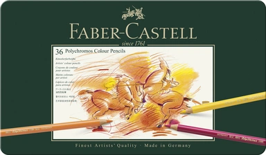 Farveblyant polychromos Faber-Castell 36 farver