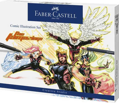 Comic Faber-Castell Illustration Set