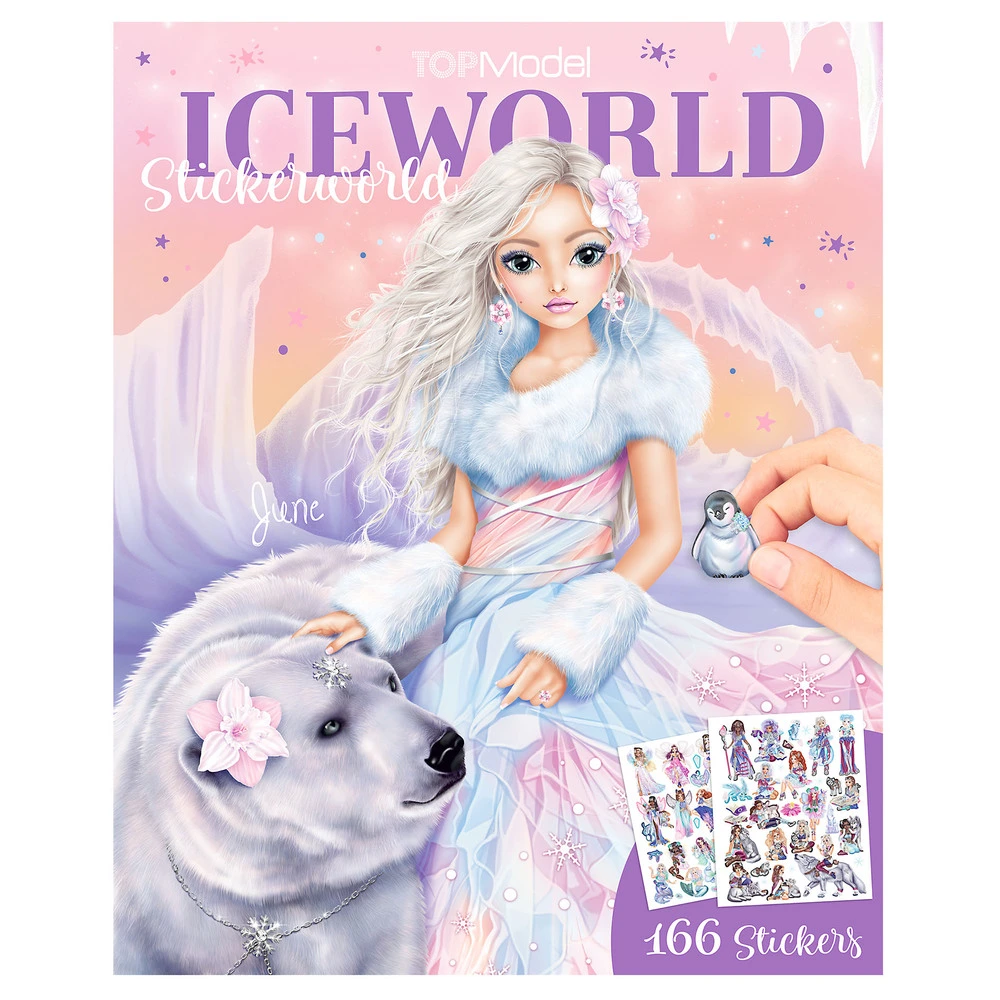 Stickerworld Iceworld TOPModel | Bog idé
