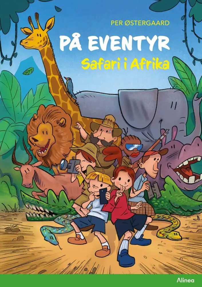 Billede af På eventyr - Safari i Afrika, Grøn Læseklub