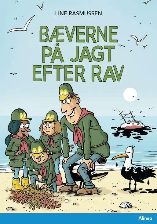 Billede af Bæverne på jagt efter rav, Blå Læseklub