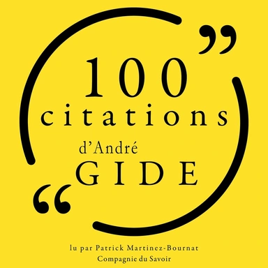 100 citations d'André Gide