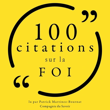 100 citations sur la foi