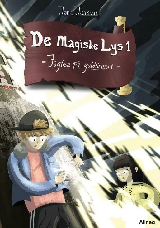 Billede af De magiske lys, bind 1. Jagten på guldkruset, Rød Læseklub