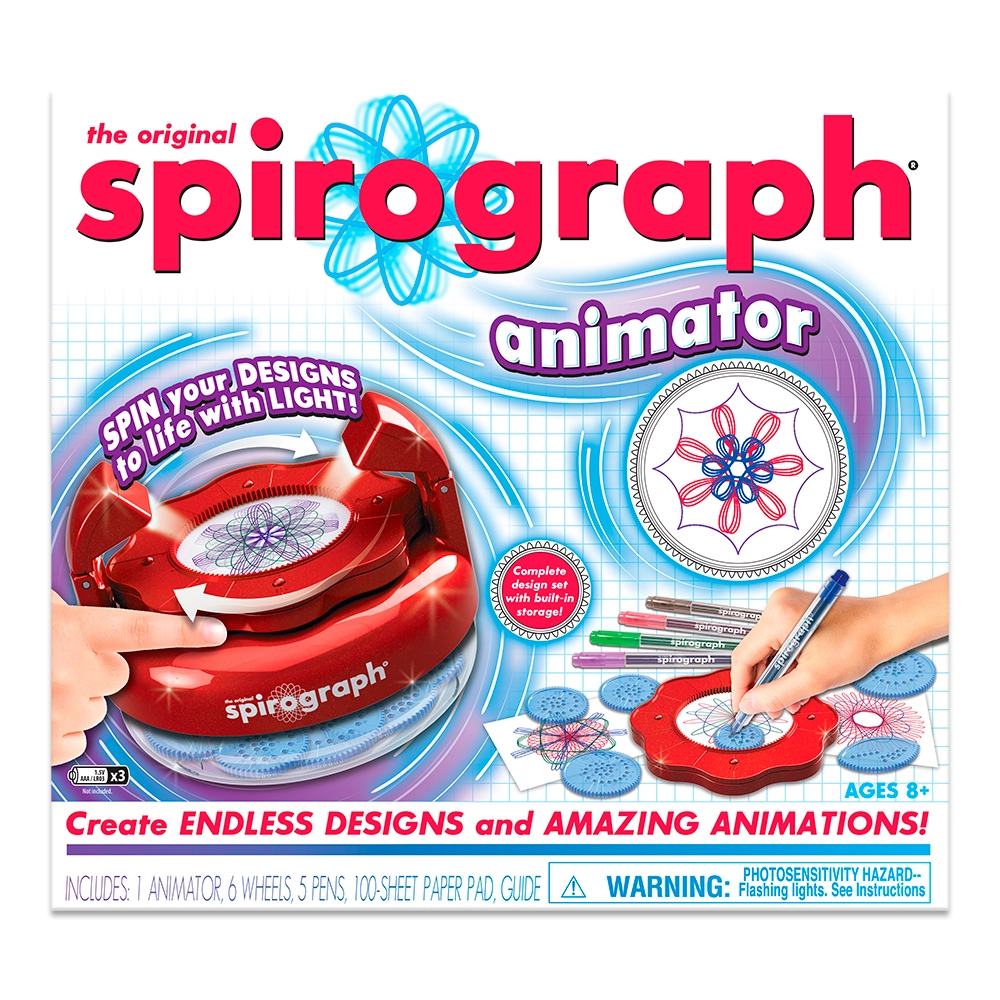 Spirograph Sæt - Animator Spiral Tegnesæt