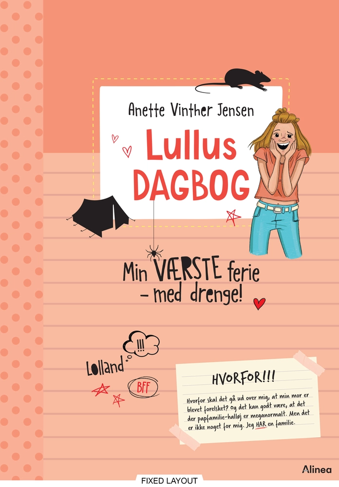 Lullus Dagbog Min Værste Ferie Med Drenge! Rød Læseklub