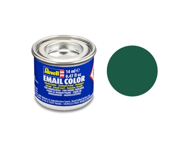 Enamel 14 ml. dark green, mat