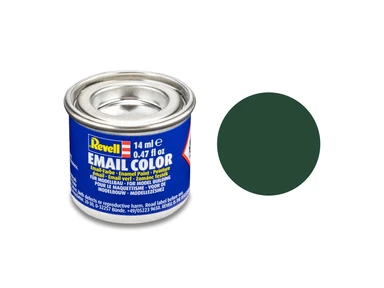 Enamel 14 ml. dark green mat RAF