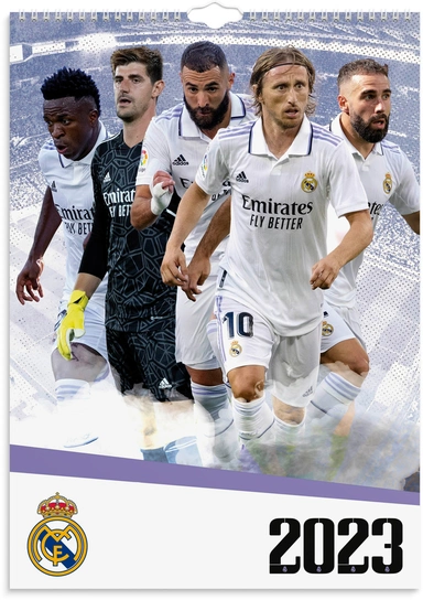 Vægkalender 2023 Real Madrid