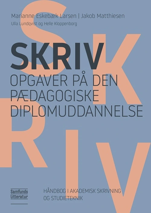 Billede af Skriv opgaver på den pædagogiske diplomuddannelse