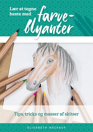 Lær at tegne heste med farveblyanter